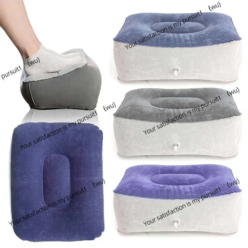 Footrest Under Desk - Inflatable Footrest Pillow PVC Foot Rest