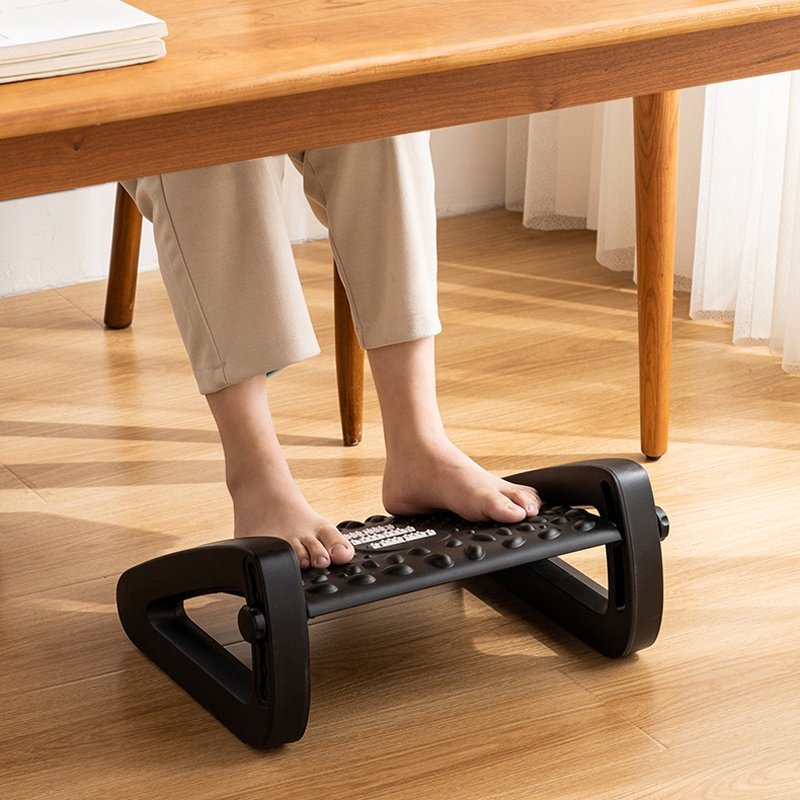 Foot Step Stool Massage Roller - Footrest Under Desk ulasan dan harga