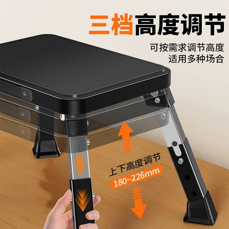 Adjustable Foldable Foot Rest  - Footrest Under Desk ulasan dan harga