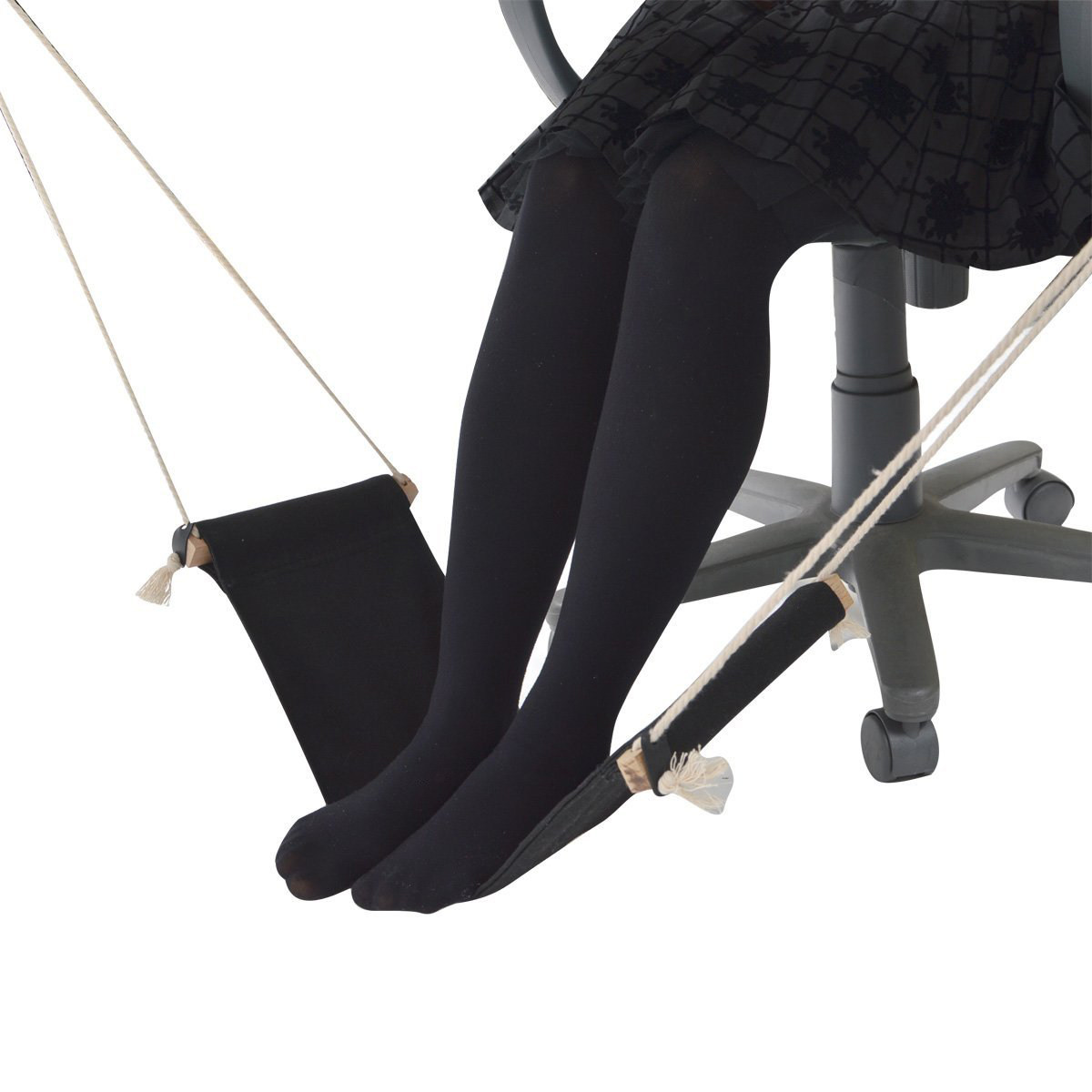 Under Desk Foot Hammock Portab - Footrest Under Desk ulasan dan harga