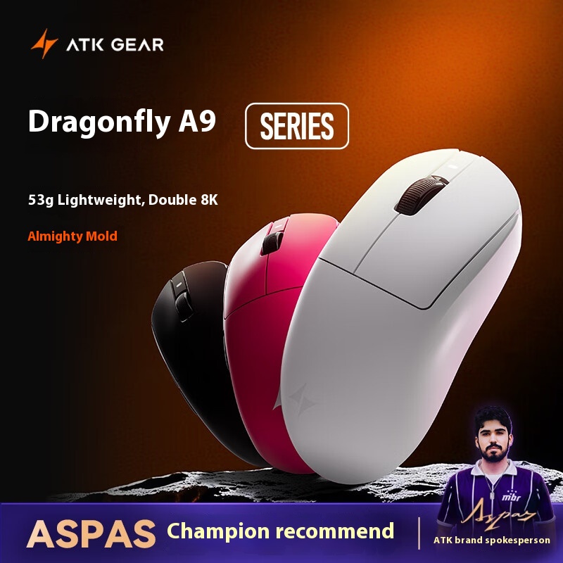 ATK Dragonfly A9 Ultimate+ Gam - Ultimate Esports Gaming ulasan dan harga