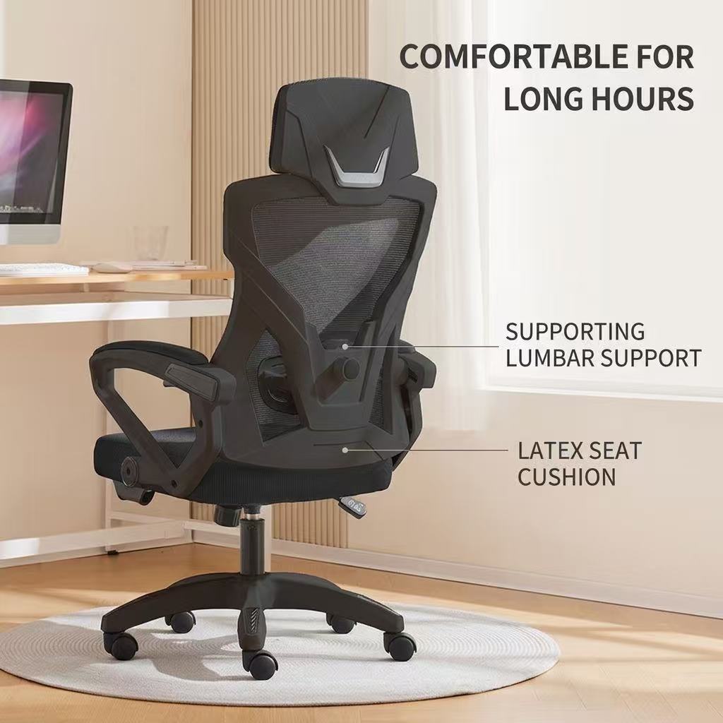 Ergonomic Gaming Office Chair  - Footrest Under Desk ulasan dan harga