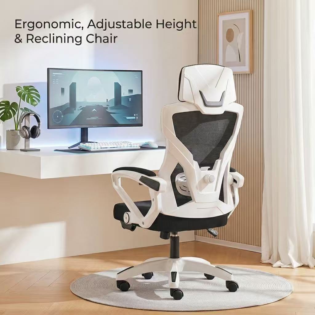 Ergonomic Gaming Office Chair  - Footrest Under Desk ulasan dan harga