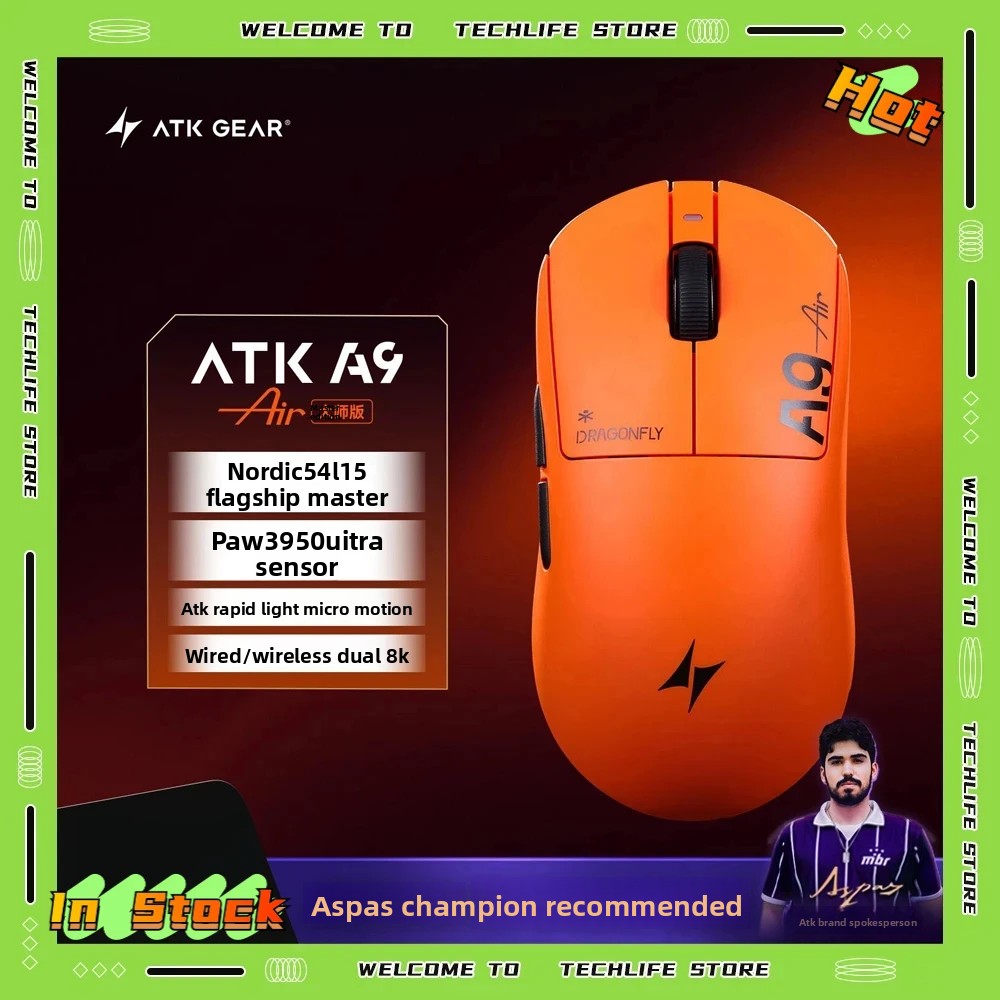 In Stock ATK A9 Air Ultimate P - Ultimate Esports Gaming ulasan dan harga