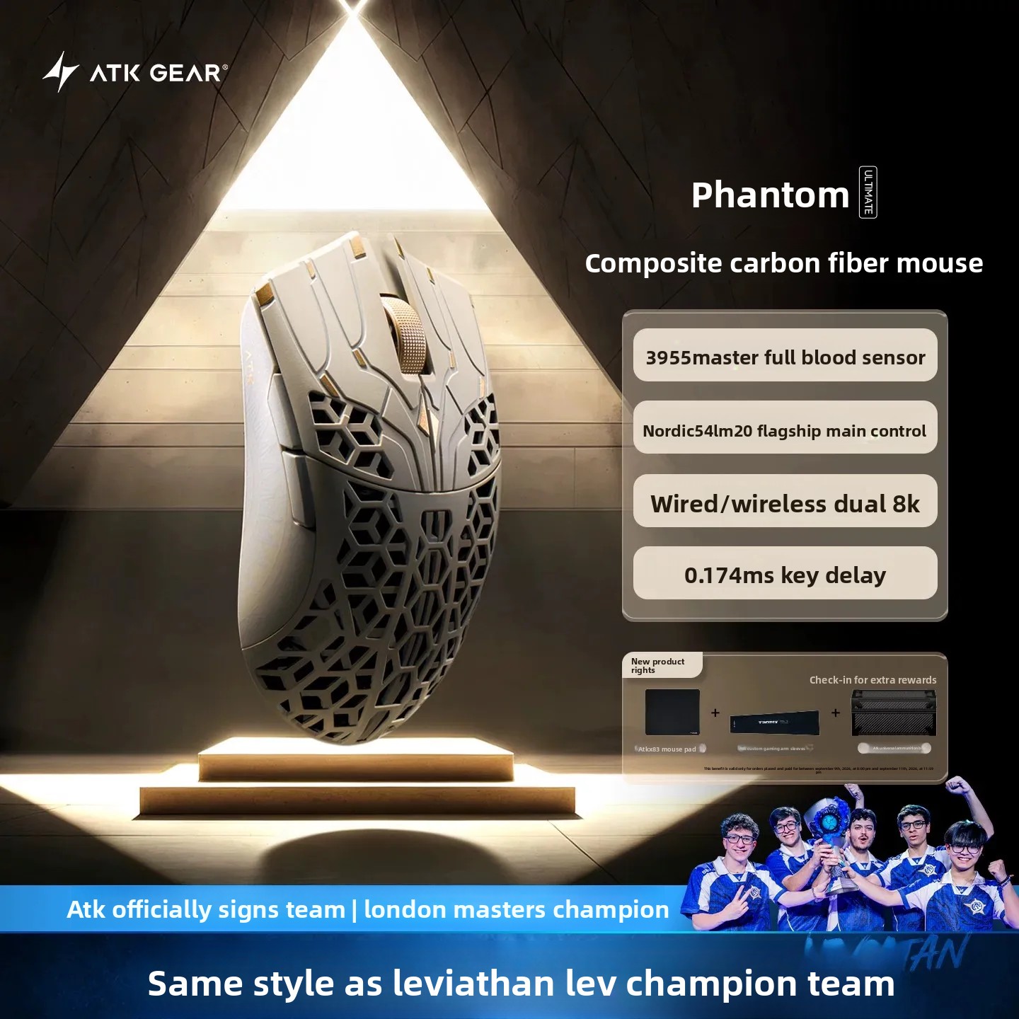 ATK Phantom Ultimate Gaming Mo - Ultimate Esports Gaming ulasan dan harga