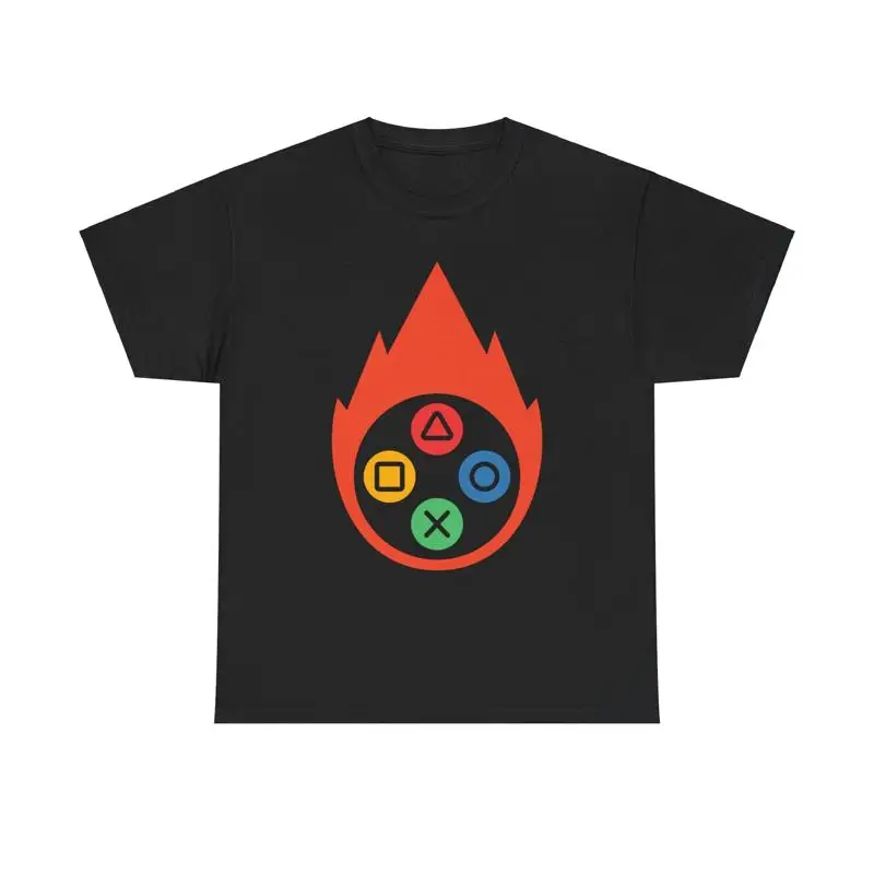 Game On Fire T Shirt gamer gam - Esports Gaming Competition ulasan dan harga